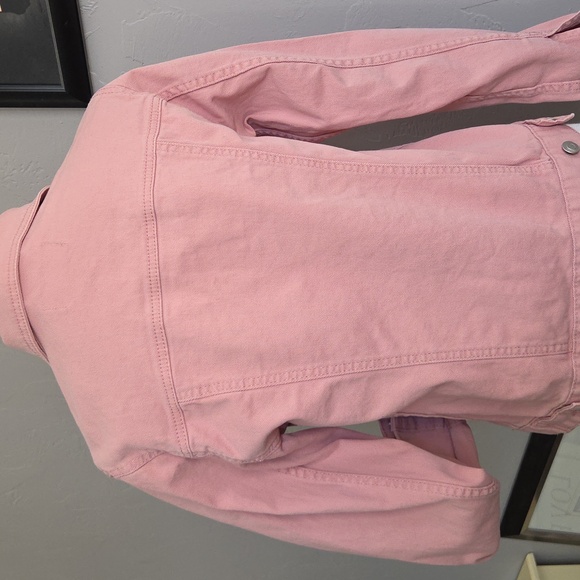 Pink Denim Jacket TIME and TRUE S - Picture 5 of 11